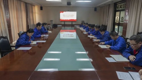 公司召開十一月份黨建例會(huì)暨黨支部書記工作例會(huì)